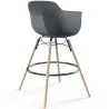 Bar Stool - Scandinavian Design - Wooden Legs - Nordika image 9