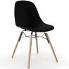 Dining Chair - Scandinavian Design - Wooden Legs - Skögur image 9