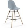 Bar Stool Scandinavian Design - Wooden Legs - Skögur image 9