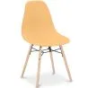 Dining Chair - Scandinavian Design - Wooden Legs - Skögur image 9