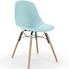 Dining Chair - Scandinavian Design - Wooden Legs - Skögur image 9