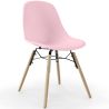 Dining Chair - Scandinavian Design - Wooden Legs - Skögur image 9