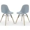 Dining Chair - Scandinavian Design - Wooden Legs - Pack of 2 - Skögur image 9