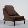 Velvet Upholstered Armchair - Scandinavian Style - Velvet Lounge image 9