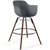 Bar Stool - Scandinavian Design - Dark Wood Legs - Nordika image 9