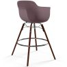 Bar Stool - Scandinavian Design - Dark Wood Legs - Nordika image 9