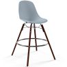 Bar Stool - Scandinavian Design - Dark Wood Legs - Skögur image 9