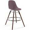 Bar Stool - Scandinavian Design - Dark Wood Legs - Skögur image 9