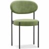 Dining Chair - Upholstered in Velvet - Black Metal - Margot image 9