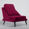 Velvet Upholstered Armchair - Scandinavian Style - Velvet Lounge image 9