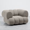 Velvet Upholstered Armchair - Modern Style - Curved Velvet image 9