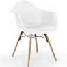 Velvet Dining Chair - Scandinavian Design and Wooden Legs - Nordika image 9