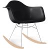 Rocking Chair - Scandinavian Design - Wooden and Metal Legs - Nordika image 9