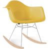 Rocking Chair - Scandinavian Design - Wooden and Metal Legs - Nordika image 9