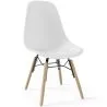 Buy Children's Chair - Scandinavian Design - Wooden Legs - Skögur White 61695