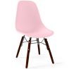 Children's Chairs - Scandinavian Design - Dark Wooden Legs - Skögur image 9