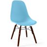 Children's Chairs - Scandinavian Design - Dark Wooden Legs - Skögur image 9