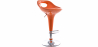 Buy Swivel Bar Stool with Backrest - Modern Orange 49736 at Privatefloor