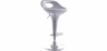 Buy Swivel Bar Stool with Backrest - Modern Silver 49736 in the Europe