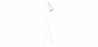 Buy Hopper Floor Lamp  - Metal White 58260 - prices