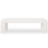 Buy Bench Upholstered In White Bouclé Fabric - Modern Elegant Minimalist - Karla White 61779