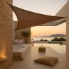 Coconut fiber awning 3x3x3M - 100 % Natural shade sail image 9
