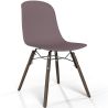 Dining chair with dark wood legs – Modern style and functionality - Broly image 9
