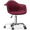 Office Chair with Armrests - Swivel Desk Chair with Castors - Grev image 9