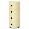 Plastic Storage Chest - 4 Drawers - Modern Glossy Organizer - New Caracas 4 image 9