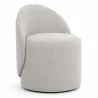 Stool Low Round – Upholstered Seat with Backrest – Yaby image 9