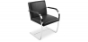 Buy Office Chair with Armrests - Desk Chair Upholstered in Leather - Brama Black 16808 - in the EU