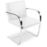 Buy Chair Brama - Premium Leather White 16808