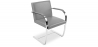 Buy Office Chair with Armrests - Desk Chair Upholstered in Leather - Brama Grey 16808 in the Europe