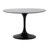 Buy Round Dining Table - 90 cm - Tulip Black 15417