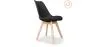 Set of 2 Denisse Scandinavian design chair with cushion - Matt image 9