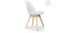 Set of 2 Denisse Scandinavian design chair with cushion - Matt image 9