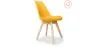 Set of 2 Denisse Scandinavian design chair with cushion - Matt image 9