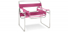 Buy Ivan Chair  - Faux Leather Pink 16815 Home delivery