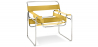 Buy Ivan Chair  - Faux Leather Yellow 16815 - prices
