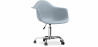 Buy Office Chair with Armrests - Desk Chair with Castors - Weston Light grey 14498 at Privatefloor