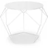 Buy Side Table - Industrial Design - Metal - Diamond White 58414