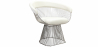 Buy Barrel style Chair - Premium Leather White 16843 - prices