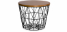 Buy Basket Side table Black 58416 - in the EU