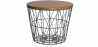 Buy Basket Side table Dark grey 58416 - prices