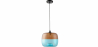 Buy Crystal Ceiling Lamp - Blue Pendant Lamp - Bluey Blue 58259 - in the EU