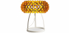 Buy Table Lamp - Crystal Button Living Room Lamp - Large - Savoni Gold 53531 - prices