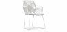 Buy Tropicalia Garden armchair Frony  - White Legs White 58537 - prices
