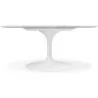 Buy Dining Table Round - 110cm - Marble - Tulip Marble 13302