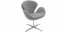 Buy Armchair with armrests - Fabric upholstery - Svin Light grey 13662 in the Europe