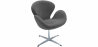 Buy Armchair with armrests - Fabric upholstery - Svin Dark grey 13662 at Privatefloor